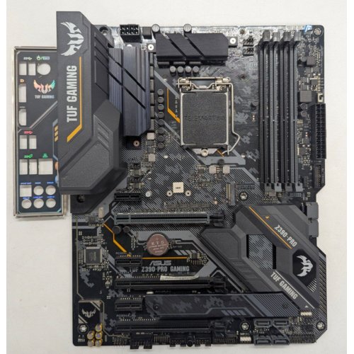 Купить Материнская плата Asus TUF Z390-PRO GAMING (s1151-v2, Intel Z390) (Восстановлено продавцом, 785376) с проверкой совместимости: обзор, характеристики, цена в Киеве, Днепре, Одессе, Харькове, Украине | интернет-магазин TELEMART.UA фото
