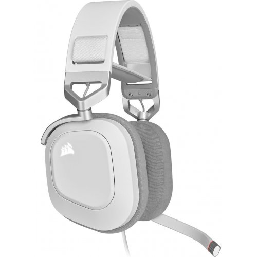 Купить Уценка наушники Corsair HS80 RGB USB Headset (CA-9011238-EU) White (Відкрите пакування, 785434) - цена в Харькове, Киеве, Днепре, Одессе
в интернет-магазине Telemart фото