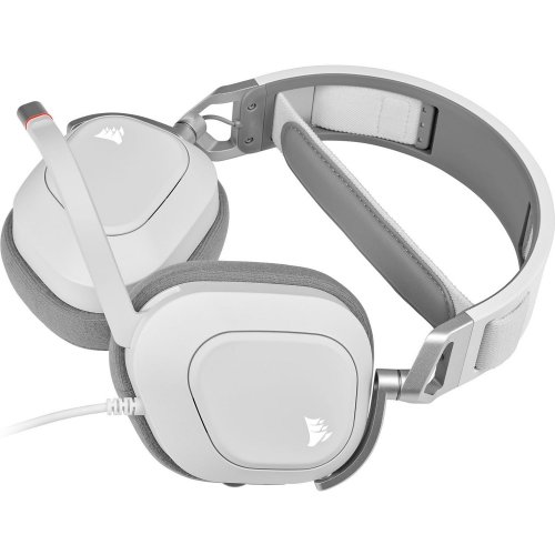 Купить Уценка наушники Corsair HS80 RGB USB Headset (CA-9011238-EU) White (Відкрите пакування, 785434) - цена в Харькове, Киеве, Днепре, Одессе
в интернет-магазине Telemart фото