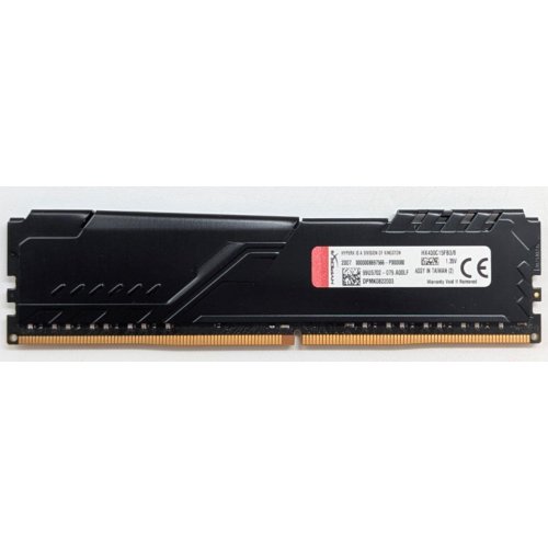 Купить Озу HyperX DDR4 8GB 3000Mhz FURY Black (HX430C15FB3/8) (Восстановлено продавцом, 785444) с проверкой совместимости: обзор, характеристики, цена в Киеве, Днепре, Одессе, Харькове, Украине | интернет-магазин TELEMART.UA фото