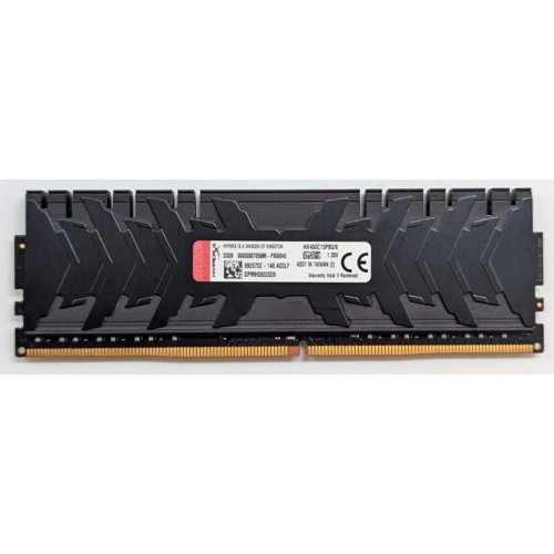 Купить Озу HyperX DDR4 8GB 2666Mhz Predator (HX426C13PB3/8) (Восстановлено продавцом, 785477) с проверкой совместимости: обзор, характеристики, цена в Киеве, Днепре, Одессе, Харькове, Украине | интернет-магазин TELEMART.UA фото