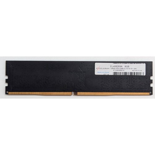 Купить Озу Exceleram DDR4 8GB 2666Mhz LOGO Series (EL408269A) (Восстановлено продавцом, 785478) с проверкой совместимости: обзор, характеристики, цена в Киеве, Днепре, Одессе, Харькове, Украине | интернет-магазин TELEMART.UA фото