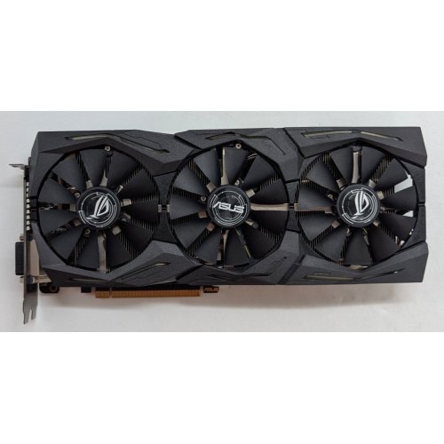 Відеокарта Asus ROG Radeon RX 580 STRIX 8192MB (ROG-STRIX-RX580-T8G-GAMING) (Відновлено продавцем, 785481) купити з перевіркою сумісності: огляд, характеристики, ціна у Києві, Львові, Вінниці, Хмельницькому, Івано-Франківську, Україні | інтернет-магазин TELEMART.UA фото