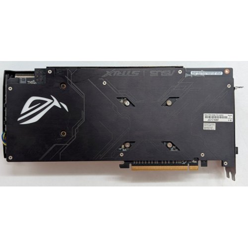 Відеокарта Asus ROG Radeon RX 580 STRIX 8192MB (ROG-STRIX-RX580-T8G-GAMING) (Відновлено продавцем, 785481) купити з перевіркою сумісності: огляд, характеристики, ціна у Києві, Львові, Вінниці, Хмельницькому, Івано-Франківську, Україні | інтернет-магазин TELEMART.UA фото