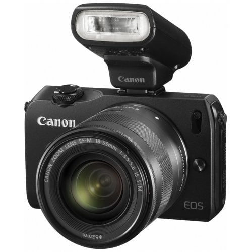 Купить Цифровые фотоаппараты Canon EOS M 18-55 IS STM Kit Black - цена в Харькове, Киеве, Днепре, Одессе
в интернет-магазине Telemart фото