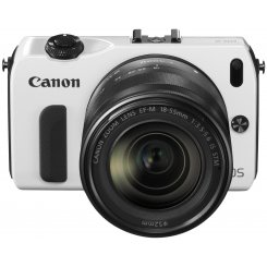 Цифровые фотоаппараты Canon EOS M 18-55 IS STM Kit White