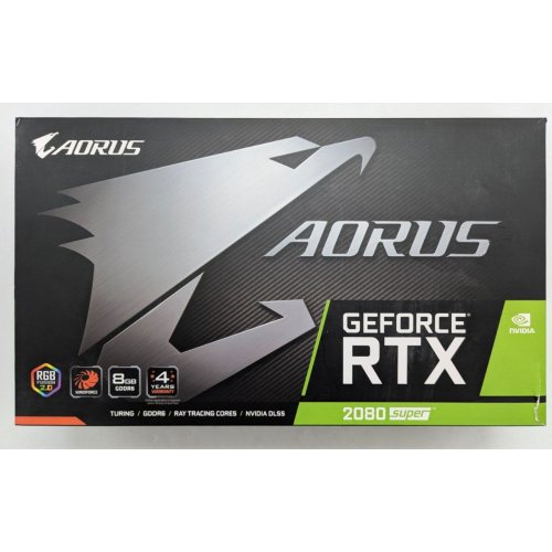 Купить Видеокарта Gigabyte GeForce RTX 2080 SUPER AORUS 8192MB (GV-N208SAORUS-8GC) (Восстановлено продавцом, 785706) с проверкой совместимости: обзор, характеристики, цена в Киеве, Днепре, Одессе, Харькове, Украине | интернет-магазин TELEMART.UA фото