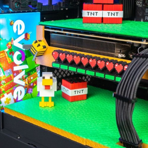 Комп'ютер EVOLVE SpecialPart Minecraft Diamond (EVSP-MDR770N507T-D532S1TBK) Black купити в Україні: Київ, Львів, Хмельницький, Тернопіль | Низька ціна, відгуки, характеристики від TELEMART фото