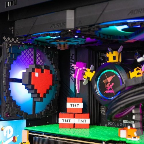 Комп'ютер EVOLVE SpecialPart Minecraft Diamond (EVSP-MDR770N507T-D532S1TBK) Black купити в Україні: Київ, Львів, Хмельницький, Тернопіль | Низька ціна, відгуки, характеристики від TELEMART фото