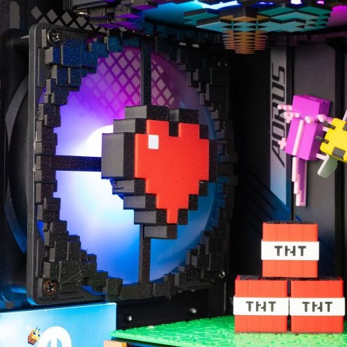 Комп'ютер EVOLVE SpecialPart Minecraft Diamond (EVSP-MDR770N507T-D532S1TBK) Black купити в Україні: Київ, Львів, Хмельницький, Тернопіль | Низька ціна, відгуки, характеристики від TELEMART фото