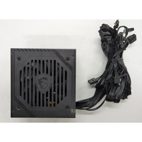Блок живлення MSI MAG 650W (A650BNL) Black (Відновлено продавцем, 785760) купити з перевіркою сумісності: огляд, характеристики, ціна у Києві, Львові, Вінниці, Хмельницькому, Івано-Франківську, Україні | інтернет-магазин TELEMART.UA фото