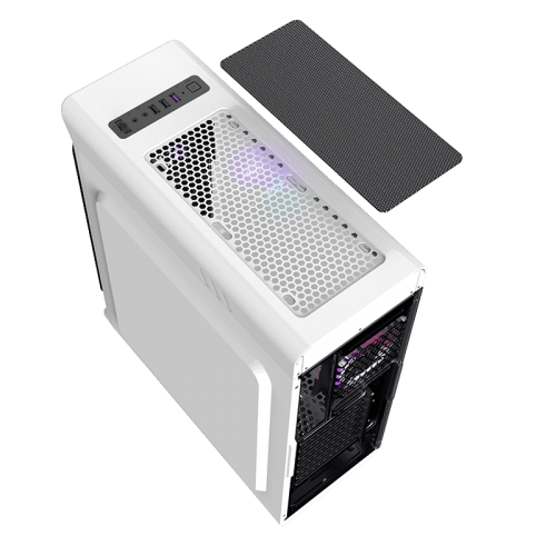 Купить Корпус GAMEMAX G509 Starlight FRGB без БП White (Восстановлено продавцом, 785778) с проверкой совместимости: обзор, характеристики, цена в Киеве, Днепре, Одессе, Харькове, Украине | интернет-магазин TELEMART.UA фото