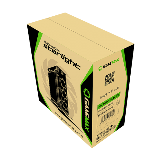 Купить Корпус GAMEMAX G509 Starlight FRGB без БП White (Восстановлено продавцом, 785778) с проверкой совместимости: обзор, характеристики, цена в Киеве, Днепре, Одессе, Харькове, Украине | интернет-магазин TELEMART.UA фото