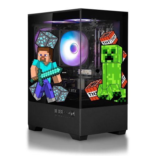 Купити Комп'ютер HEXO SpecialPart Minecraft PC (HSP-MPC5600N5060-D432S1TBK) Black - ціна в Києві, Львові, Вінниці, Хмельницькому, Франківську, Україні | інтернет-магазин TELEMART.UA фото