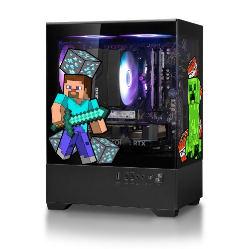 Купити Комп'ютер HEXO SpecialPart Minecraft PC (HSP-MPC5600N5060-D432S1TBK) Black - ціна в Києві, Львові, Вінниці, Хмельницькому, Франківську, Україні | інтернет-магазин TELEMART.UA фото