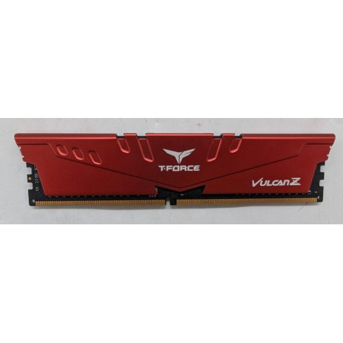 Озп Team DDR4 8GB 3200Mhz Vulcan Z Red (TLZRD48G3200HC16CBK) (Відновлено продавцем, 785963) купити з перевіркою сумісності: огляд, характеристики, ціна у Києві, Львові, Вінниці, Хмельницькому, Івано-Франківську, Україні | інтернет-магазин TELEMART.UA фото