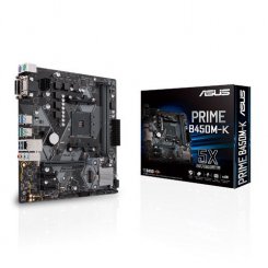 Материнська плата Asus PRIME B450M-K (sAM4, AMD B450) (Відновлено продавцем, 785990)
