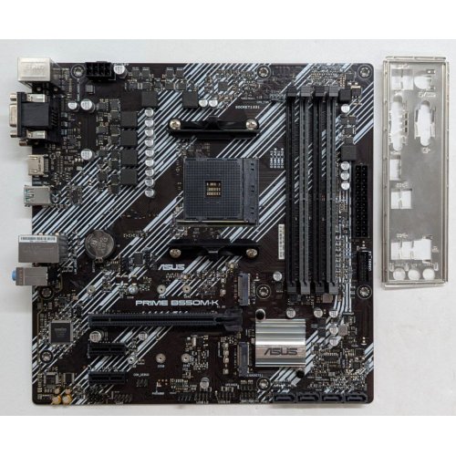 Материнська плата Asus PRIME B550M-K (sAM4, AMD B550) (Відновлено продавцем, 786157) купити з перевіркою сумісності: огляд, характеристики, ціна у Києві, Львові, Вінниці, Хмельницькому, Івано-Франківську, Україні | інтернет-магазин TELEMART.UA фото