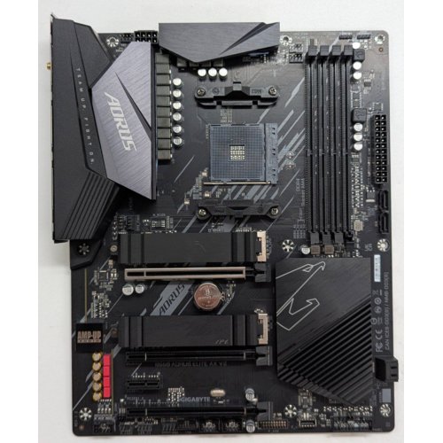 Материнська плата Gigabyte B550 AORUS ELITE AX V2 (sAM4, AMD B550) (Відновлено продавцем, 786158) купити з перевіркою сумісності: огляд, характеристики, ціна у Києві, Львові, Вінниці, Хмельницькому, Івано-Франківську, Україні | інтернет-магазин TELEMART.UA фото
