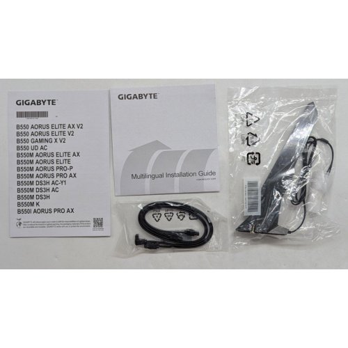 Материнська плата Gigabyte B550 AORUS ELITE AX V2 (sAM4, AMD B550) (Відновлено продавцем, 786158) купити з перевіркою сумісності: огляд, характеристики, ціна у Києві, Львові, Вінниці, Хмельницькому, Івано-Франківську, Україні | інтернет-магазин TELEMART.UA фото