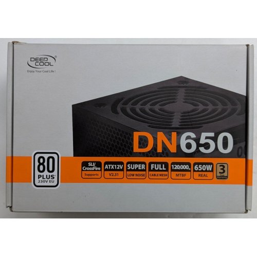 Купить Блок питания Deepcool Nova 650W (DN650) (Восстановлено продавцом, 786163) с проверкой совместимости: обзор, характеристики, цена в Киеве, Днепре, Одессе, Харькове, Украине | интернет-магазин TELEMART.UA фото