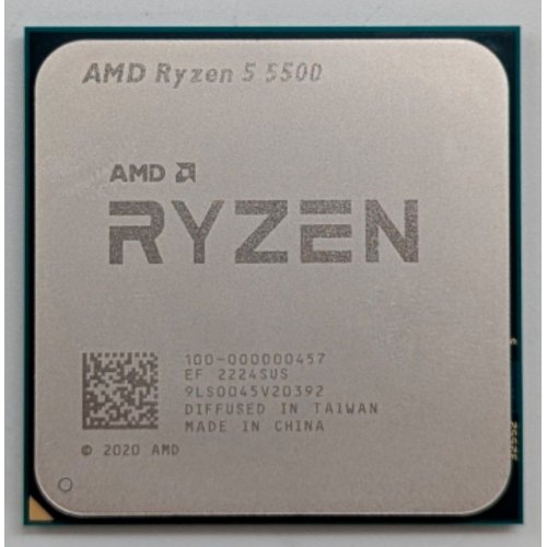 Купить Процессор AMD Ryzen 5 5500 3.6(4.2)GHz 16MB sAM4 Box (100-100000457BOX) (Восстановлено продавцом, 786260) с проверкой совместимости: обзор, характеристики, цена в Киеве, Днепре, Одессе, Харькове, Украине | интернет-магазин TELEMART.UA фото