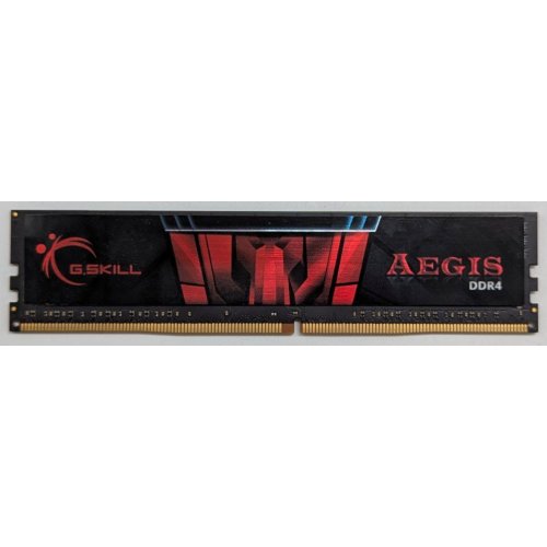 Озп G.Skill DDR4 8GB 3000Mhz Aegis (F4-3000C16S-8GISB) (Відновлено продавцем, 786264) купити з перевіркою сумісності: огляд, характеристики, ціна у Києві, Львові, Вінниці, Хмельницькому, Івано-Франківську, Україні | інтернет-магазин TELEMART.UA фото