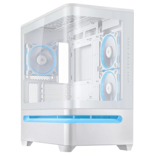 Купить Корпус Asus PRIME AP202 ARGB Tempered Glass без БП (90DC00P3-B19000) White с проверкой совместимости: обзор, характеристики, цена в Киеве, Днепре, Одессе, Харькове, Украине | интернет-магазин TELEMART.UA фото