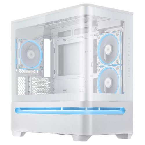 Купить Корпус Asus PRIME AP202 ARGB Tempered Glass без БП (90DC00P3-B19000) White с проверкой совместимости: обзор, характеристики, цена в Киеве, Днепре, Одессе, Харькове, Украине | интернет-магазин TELEMART.UA фото