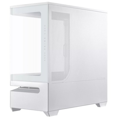 Купить Корпус Asus PRIME AP202 ARGB Tempered Glass без БП (90DC00P3-B19000) White с проверкой совместимости: обзор, характеристики, цена в Киеве, Днепре, Одессе, Харькове, Украине | интернет-магазин TELEMART.UA фото