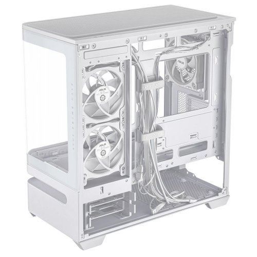 Купить Корпус Asus PRIME AP202 ARGB Tempered Glass без БП (90DC00P3-B19000) White с проверкой совместимости: обзор, характеристики, цена в Киеве, Днепре, Одессе, Харькове, Украине | интернет-магазин TELEMART.UA фото