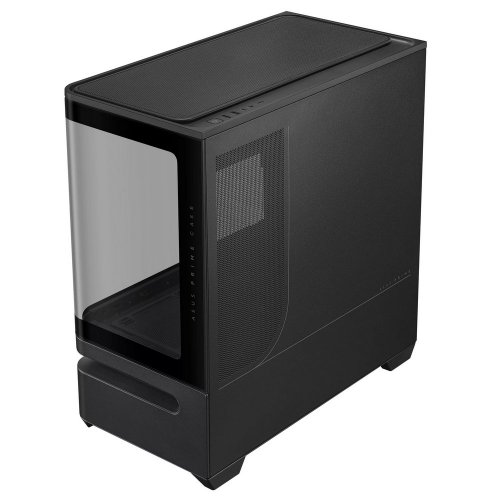 Корпус Asus PRIME AP202 ARGB Tempered Glass без БЖ (90DC00P0-B19000) Black купити з перевіркою сумісності: огляд, характеристики, ціна у Києві, Львові, Вінниці, Хмельницькому, Івано-Франківську, Україні | інтернет-магазин TELEMART.UA фото