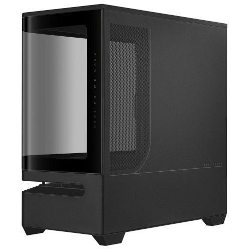 Корпус Asus PRIME AP202 ARGB Tempered Glass без БЖ (90DC00P0-B19000) Black купити з перевіркою сумісності: огляд, характеристики, ціна у Києві, Львові, Вінниці, Хмельницькому, Івано-Франківську, Україні | інтернет-магазин TELEMART.UA фото