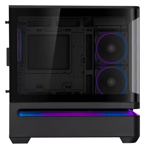 Корпус Asus PRIME AP202 ARGB Tempered Glass без БЖ (90DC00P0-B19000) Black купити з перевіркою сумісності: огляд, характеристики, ціна у Києві, Львові, Вінниці, Хмельницькому, Івано-Франківську, Україні | інтернет-магазин TELEMART.UA фото