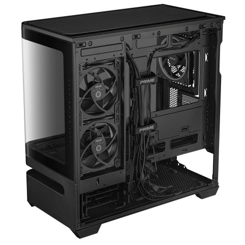 Корпус Asus PRIME AP202 ARGB Tempered Glass без БЖ (90DC00P0-B19000) Black купити з перевіркою сумісності: огляд, характеристики, ціна у Києві, Львові, Вінниці, Хмельницькому, Івано-Франківську, Україні | інтернет-магазин TELEMART.UA фото