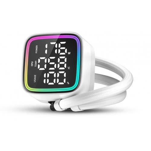 Готова сво Deepcool LD360 (R-LD360-WHDMMN-G-1) White (Відновлено продавцем, 786508) купити з перевіркою сумісності: огляд, характеристики, ціна у Києві, Львові, Вінниці, Хмельницькому, Івано-Франківську, Україні | інтернет-магазин TELEMART.UA фото