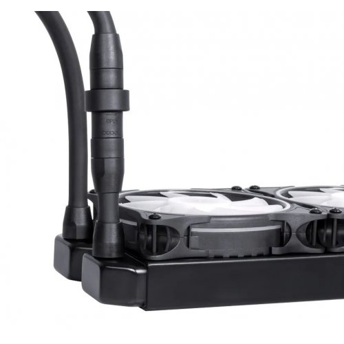 Готова СВО Alphacool Eisbaer Pro Aurora 360 (1019572) купити з перевіркою сумісності: огляд, характеристики, ціна у Києві, Львові, Вінниці, Хмельницькому, Івано-Франківську, Україні | інтернет-магазин TELEMART.UA фото