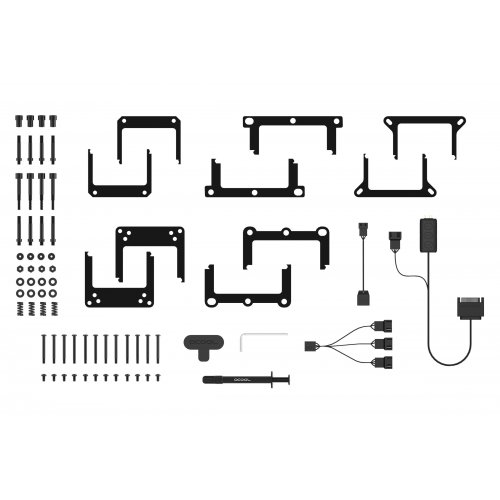 Готова СВО Alphacool Eisbaer Pro Aurora 360 (1019572) купити з перевіркою сумісності: огляд, характеристики, ціна у Києві, Львові, Вінниці, Хмельницькому, Івано-Франківську, Україні | інтернет-магазин TELEMART.UA фото