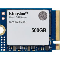 SSD-диск Kingston NV3 3D NAND 500GB M.2 (2230 PCI-E) NVMe x4 (SNV3SM3/500G)