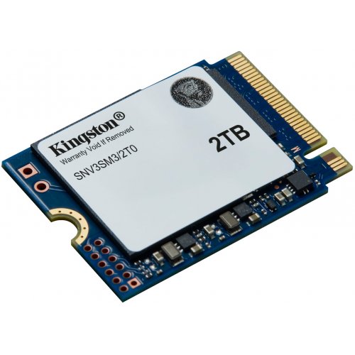 SSD-диск Kingston NV3 3D NAND 2TB M.2 (2230 PCI-E) NVMe x4 (SNV3SM3/2T0) купити з перевіркою сумісності: огляд, характеристики, ціна у Києві, Львові, Вінниці, Хмельницькому, Івано-Франківську, Україні | інтернет-магазин TELEMART.UA фото