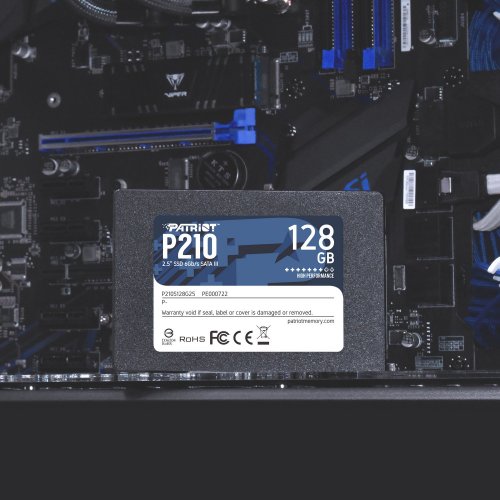 SSD-диск Patriot P210 128GB 2.5" (P210S128G25) (Відновлено продавцем, 786537) купити з перевіркою сумісності: огляд, характеристики, ціна у Києві, Львові, Вінниці, Хмельницькому, Івано-Франківську, Україні | інтернет-магазин TELEMART.UA фото