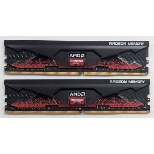 Купить Озу AMD DDR4 16GB (2x8GB) 3200Mhz Radeon R9 Gamer Series (R9S416G3206U2K) (Восстановлено продавцом, 786552) с проверкой совместимости: обзор, характеристики, цена в Киеве, Днепре, Одессе, Харькове, Украине | интернет-магазин TELEMART.UA фото