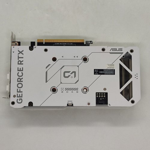 Відеокарта Asus GeForce RTX 4060 Dual OC White 8192MB (DUAL-RTX4060-O8G-WHITE) (Відновлено продавцем, 786553) купити з перевіркою сумісності: огляд, характеристики, ціна у Києві, Львові, Вінниці, Хмельницькому, Івано-Франківську, Україні | інтернет-магазин TELEMART.UA фото