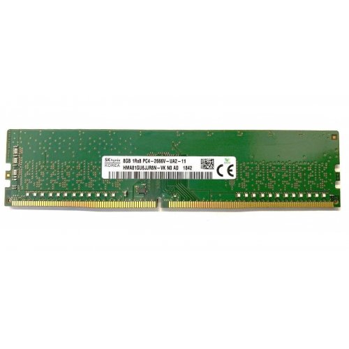 Купить Озу Hynix DDR4 8GB 2666Mhz (HMA81GU6JJR8N-VK) (Восстановлено продавцом, 786559) с проверкой совместимости: обзор, характеристики, цена в Киеве, Днепре, Одессе, Харькове, Украине | интернет-магазин TELEMART.UA фото