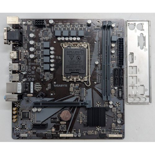 Купить Материнская плата Gigabyte H610M H DDR4 (s1700, Intel H610) (Восстановлено продавцом, 786568) с проверкой совместимости: обзор, характеристики, цена в Киеве, Днепре, Одессе, Харькове, Украине | интернет-магазин TELEMART.UA фото