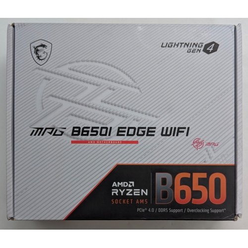 Купить Материнская плата MSI MPG B650I EDGE WIFI (sAM5, AMD B650) (Восстановлено продавцом, 786572) с проверкой совместимости: обзор, характеристики, цена в Киеве, Днепре, Одессе, Харькове, Украине | интернет-магазин TELEMART.UA фото