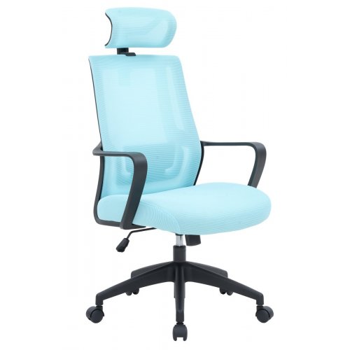 Купить Офисное кресло OfficePro Harmony OC310 (OC310-B-BL-BL) Black/Blue - цена в Харькове, Киеве, Днепре, Одессе
в интернет-магазине Telemart фото