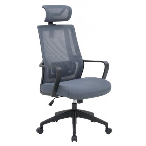 Купить Офисное кресло OfficePro Harmony OC310 (OC310-B-G-G) Black/Gray - цена в Харькове, Киеве, Днепре, Одессе
в интернет-магазине Telemart фото