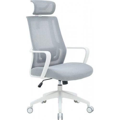 Купить Офисное кресло OfficePro Harmony OC310 (OC310-W-LG-LG) White/Light Gray - цена в Харькове, Киеве, Днепре, Одессе
в интернет-магазине Telemart фото