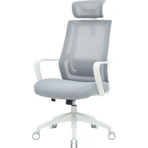 Купить Офисное кресло OfficePro Harmony OC310 (OC310-W-LG-LG) White/Light Gray - цена в Харькове, Киеве, Днепре, Одессе
в интернет-магазине Telemart фото